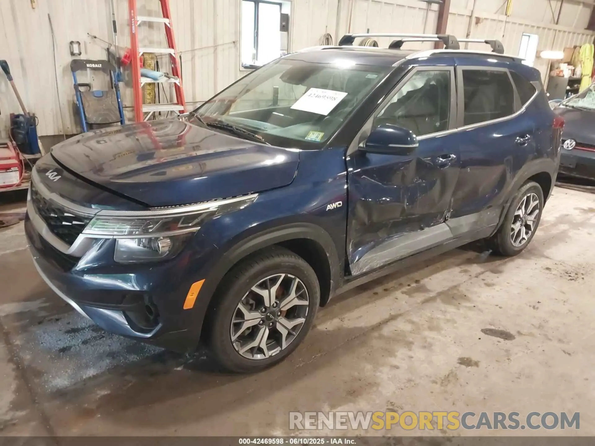 2 Photograph of a damaged car KNDERCAA3N7277292 KIA SELTOS 2022