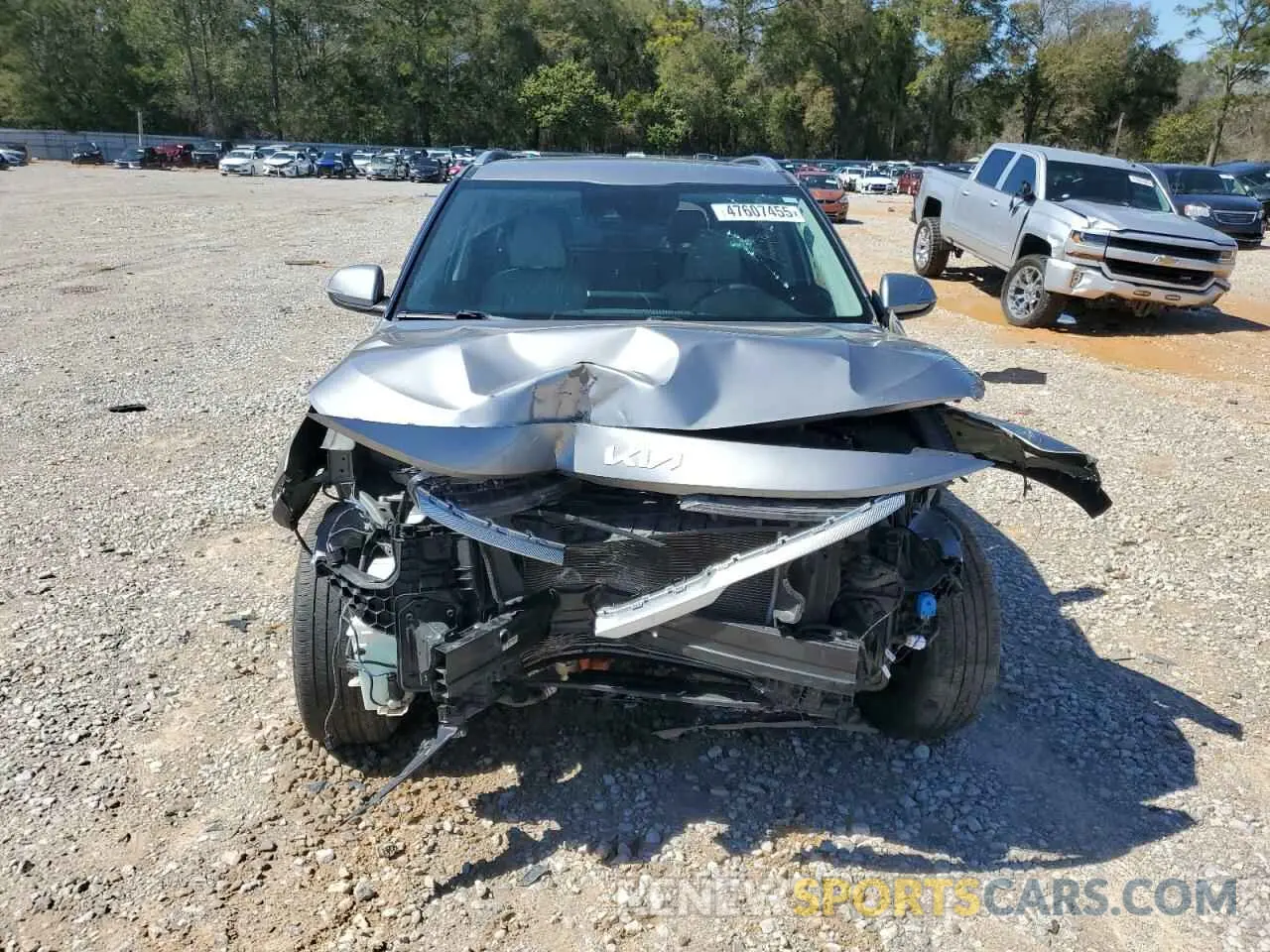 5 Photograph of a damaged car KNDERCAA9N7300543 KIA SELTOS 2022