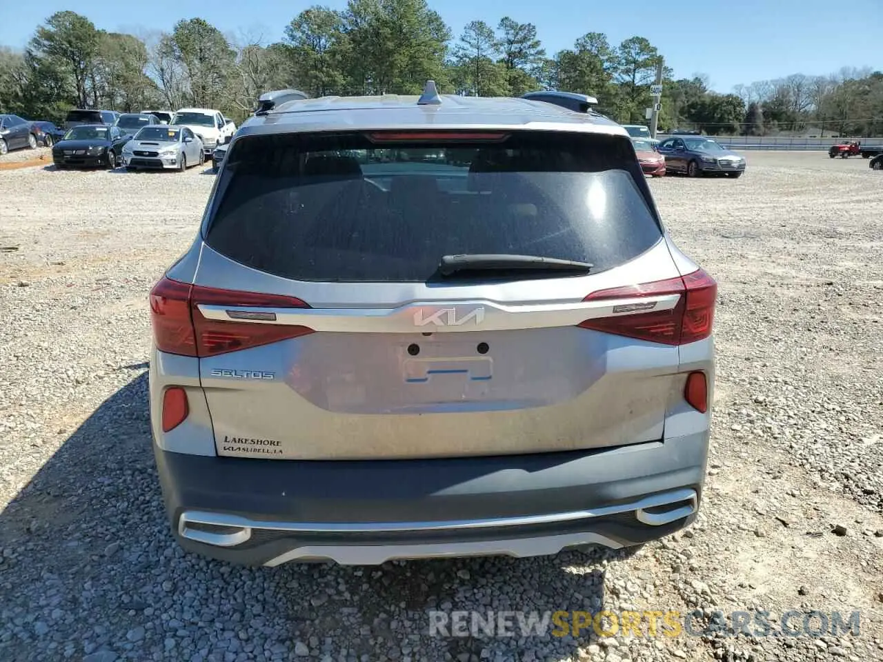 6 Photograph of a damaged car KNDERCAA9N7300543 KIA SELTOS 2022