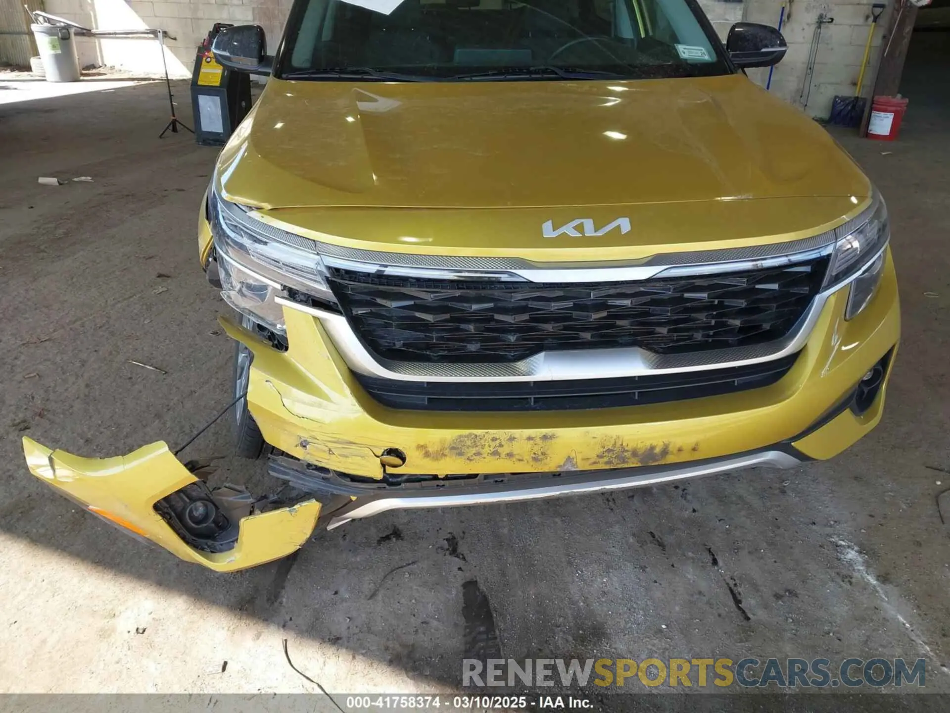 6 Photograph of a damaged car KNDEU2AA2N7235334 KIA SELTOS 2022