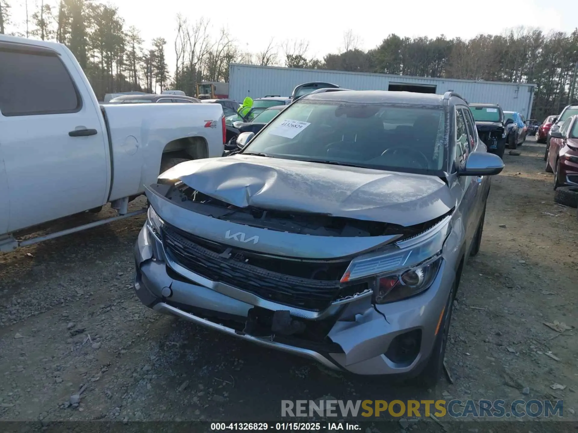 12 Photograph of a damaged car KNDEU2AA3N7315127 KIA SELTOS 2022