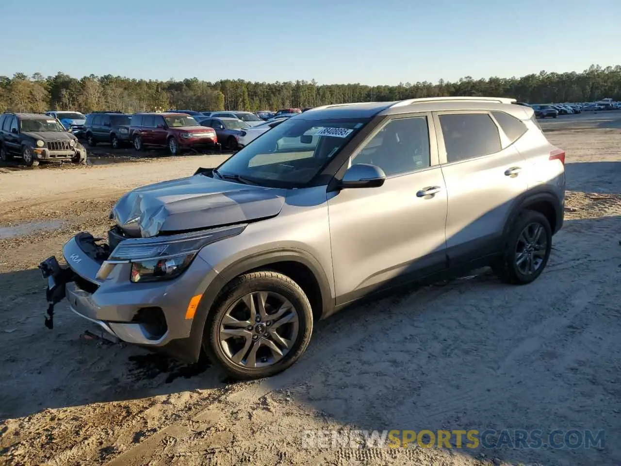 1 Photograph of a damaged car KNDEU2AA3N7320943 KIA SELTOS 2022