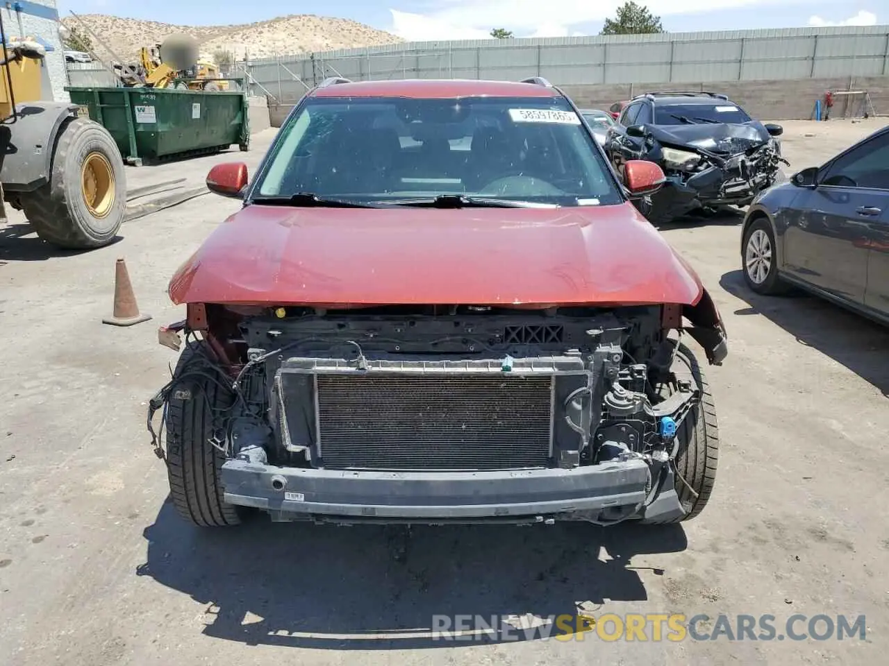 5 Photograph of a damaged car KNDEU2AA3N7330792 KIA SELTOS 2022