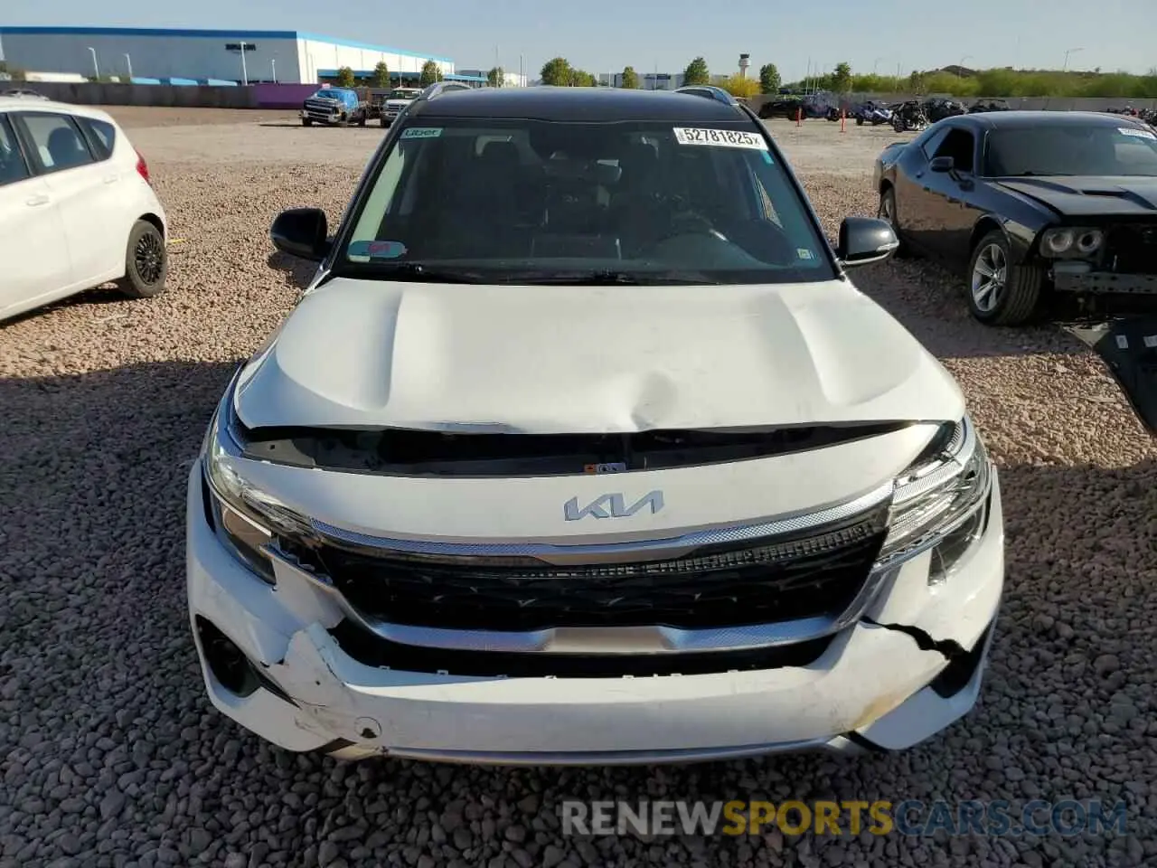 5 Photograph of a damaged car KNDEU2AA4N7305576 KIA SELTOS 2022