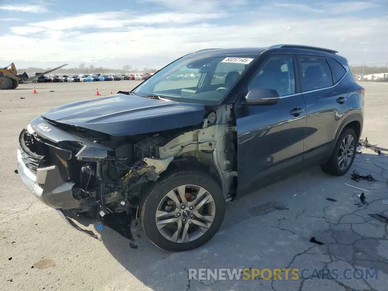 1 Photograph of a damaged car KNDEU2AA5N7260776 KIA SELTOS 2022