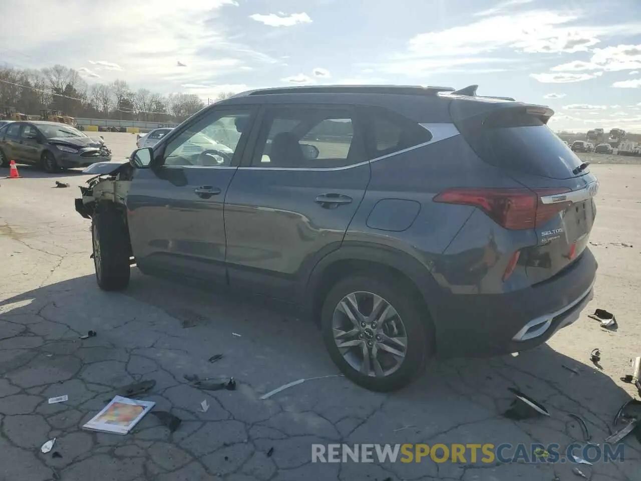 2 Photograph of a damaged car KNDEU2AA5N7260776 KIA SELTOS 2022