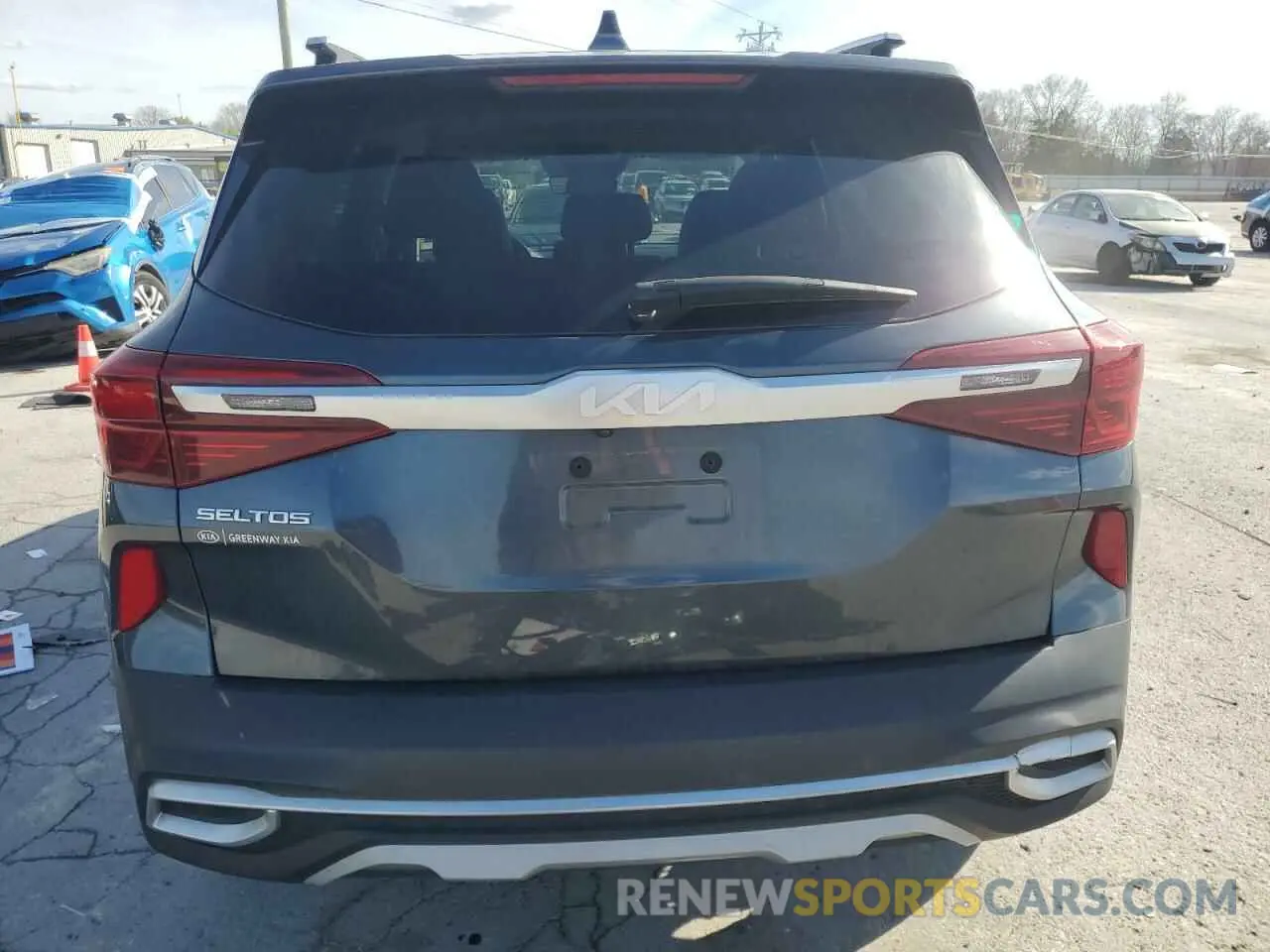 6 Photograph of a damaged car KNDEU2AA5N7260776 KIA SELTOS 2022