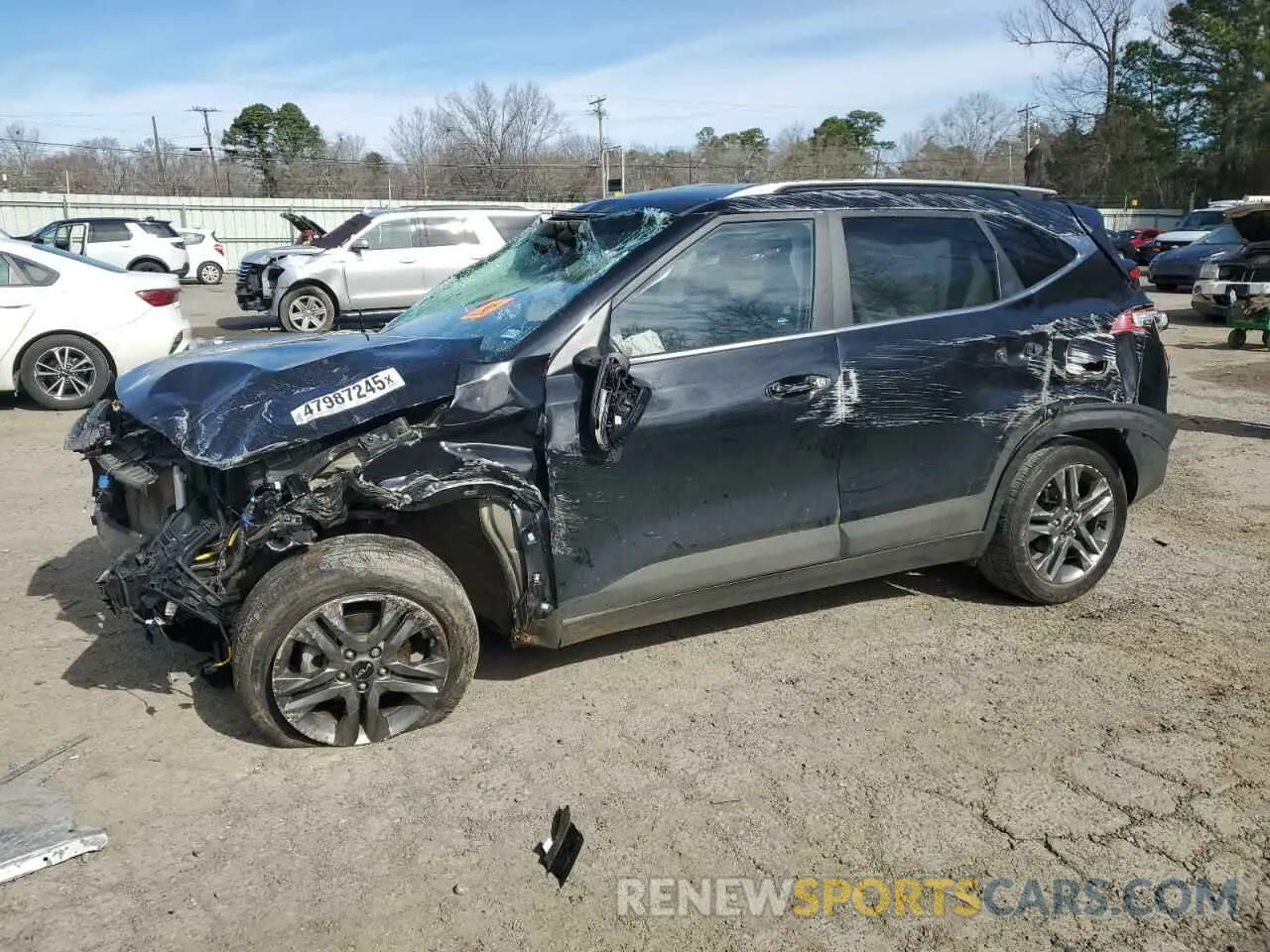 1 Photograph of a damaged car KNDEU2AA5N7313458 KIA SELTOS 2022