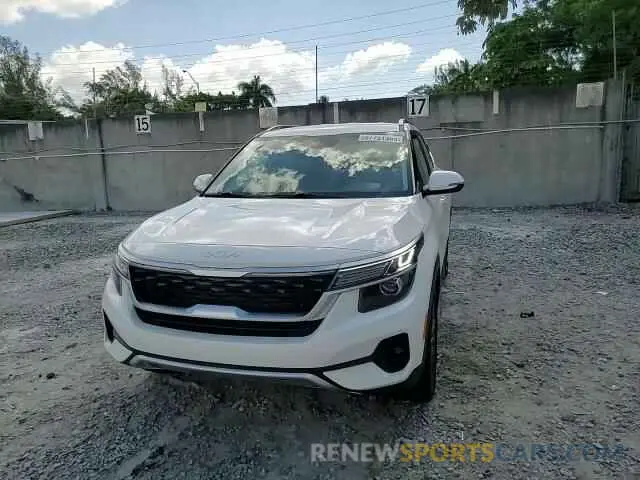 15 Photograph of a damaged car KNDEU2AA5N7316649 KIA SELTOS 2022
