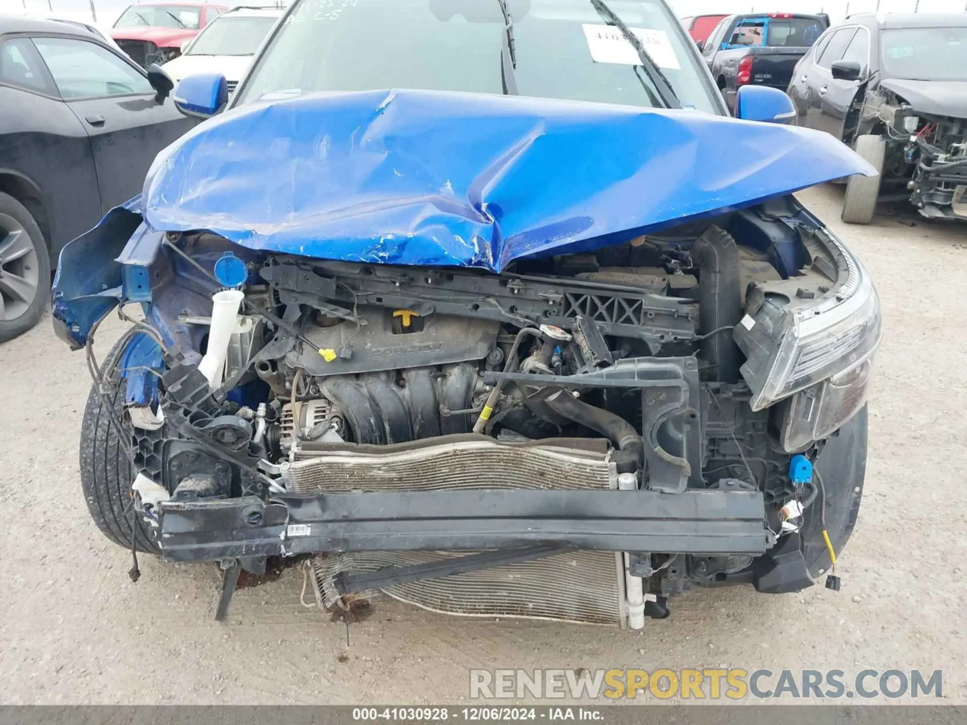 6 Photograph of a damaged car KNDEU2AA6N7345335 KIA SELTOS 2022
