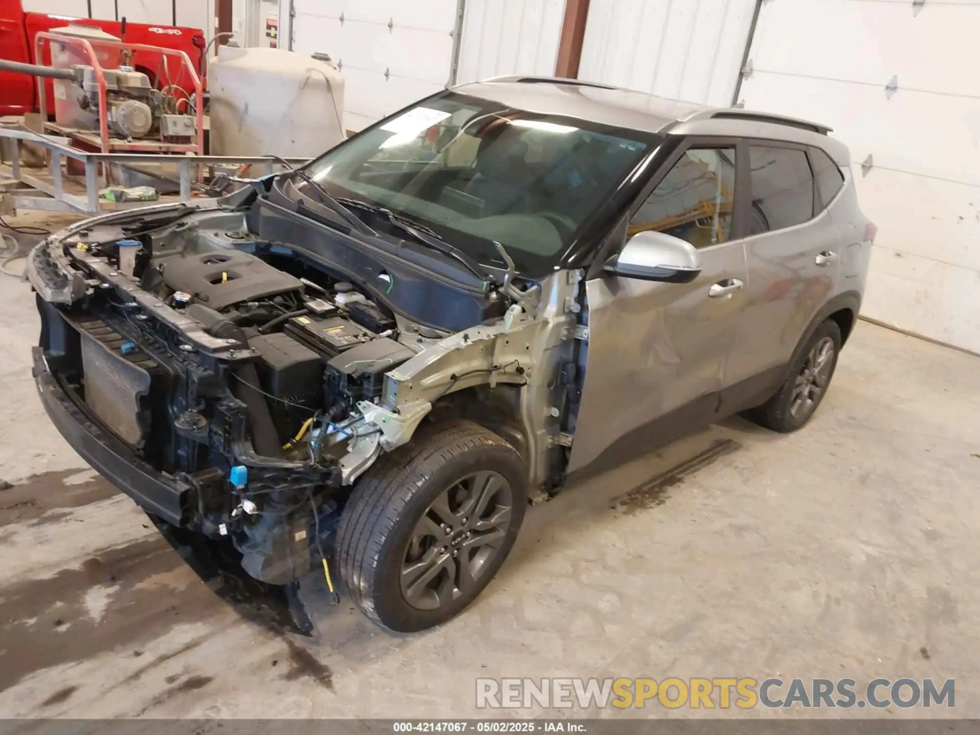 2 Photograph of a damaged car KNDEU2AA8N7263350 KIA SELTOS 2022