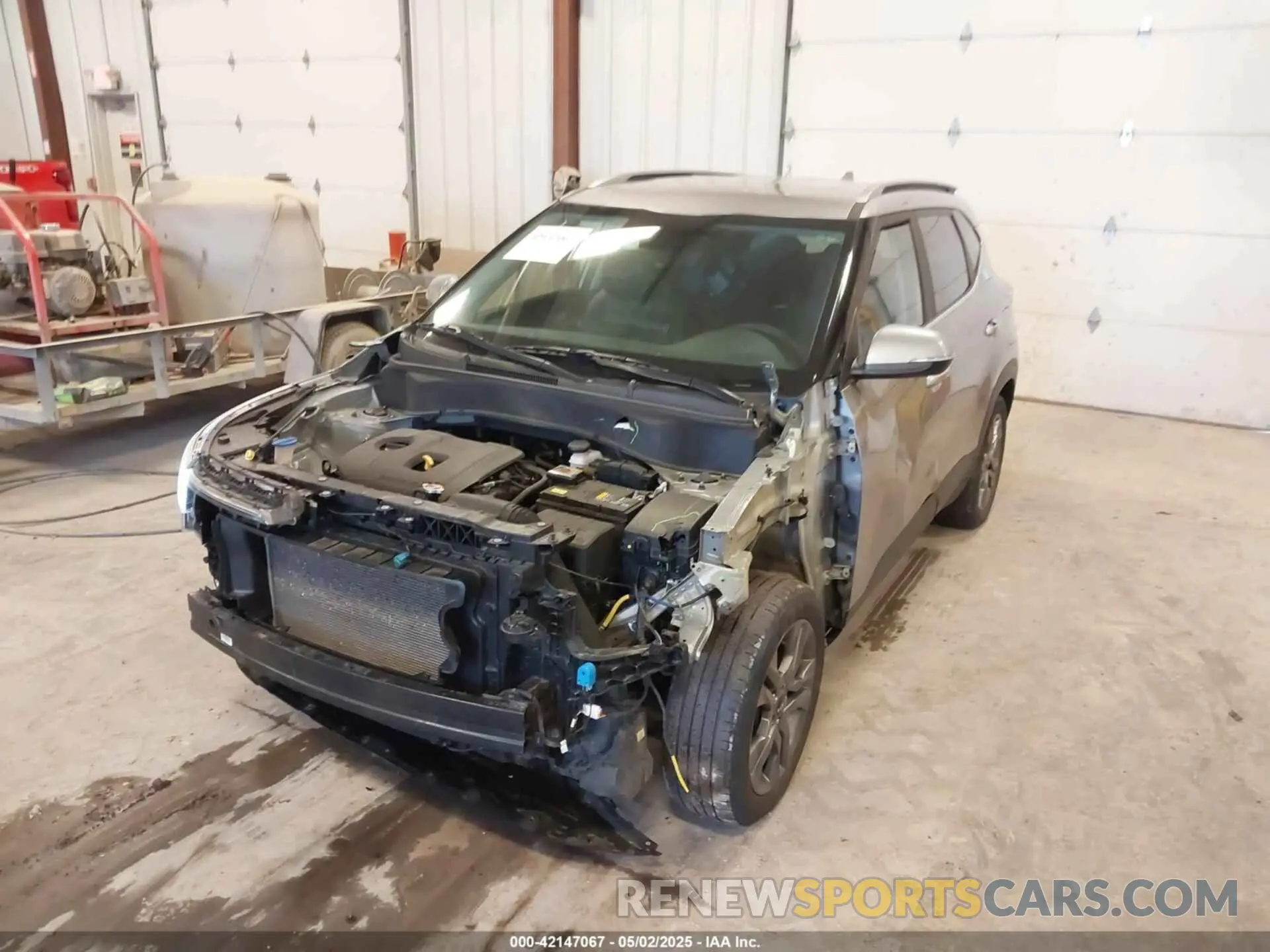 6 Photograph of a damaged car KNDEU2AA8N7263350 KIA SELTOS 2022