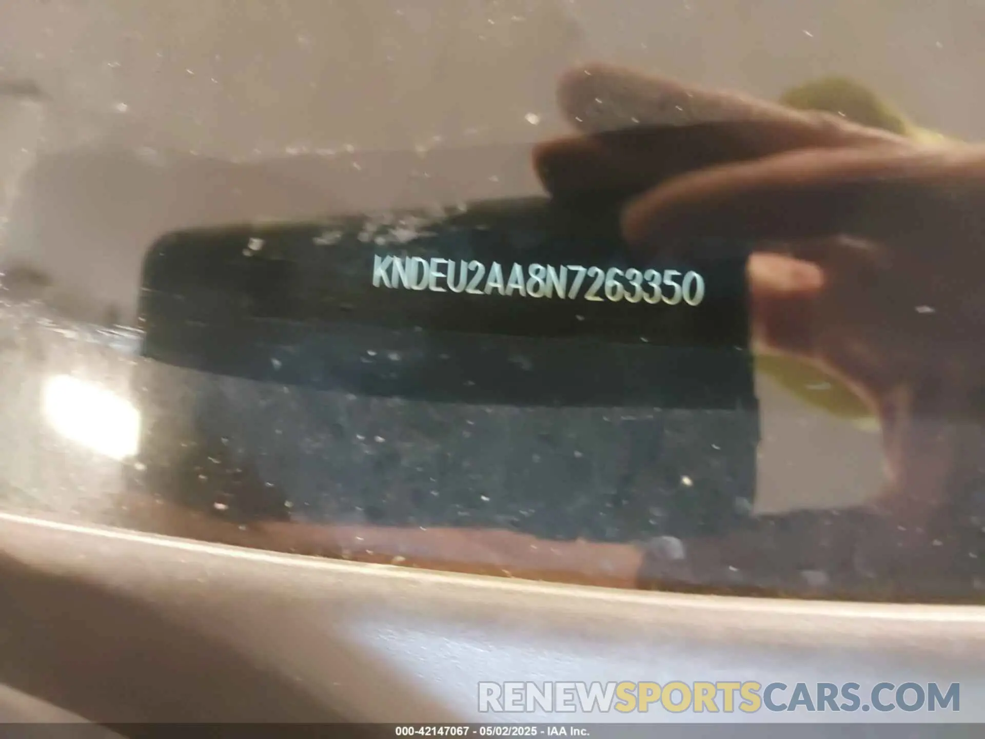 9 Photograph of a damaged car KNDEU2AA8N7263350 KIA SELTOS 2022
