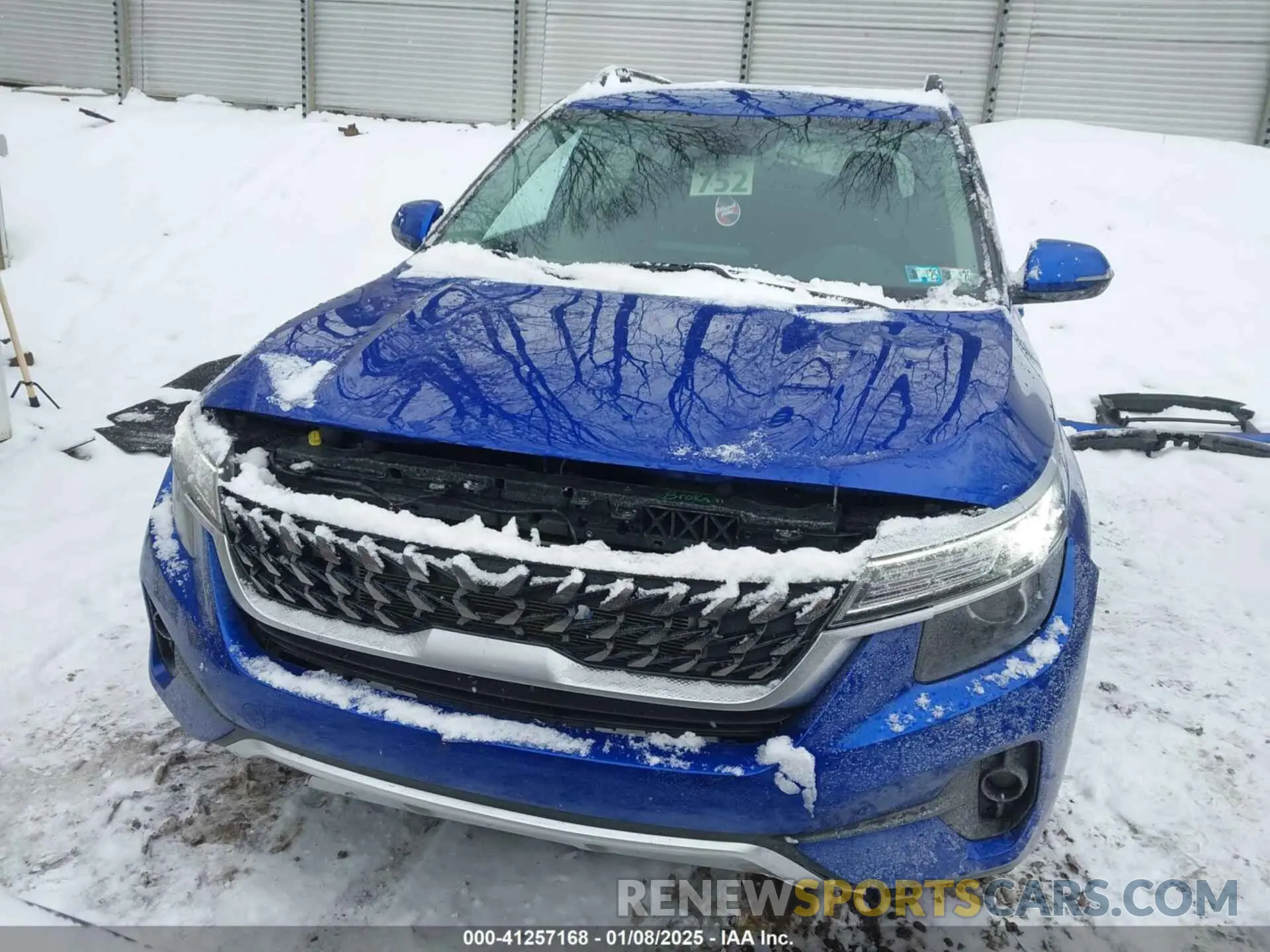 13 Photograph of a damaged car KNDEUCA24N7321372 KIA SELTOS 2022