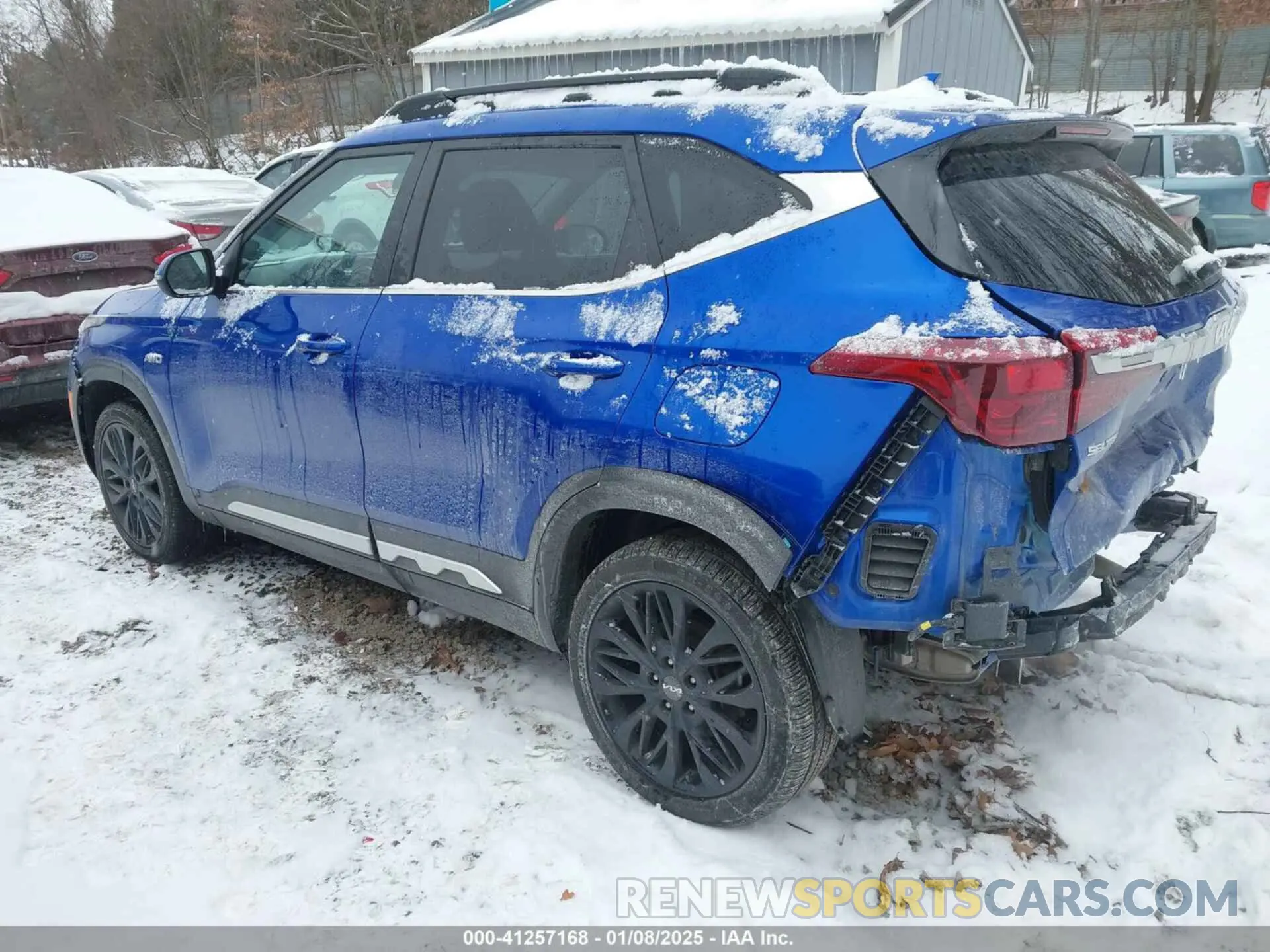 3 Photograph of a damaged car KNDEUCA24N7321372 KIA SELTOS 2022