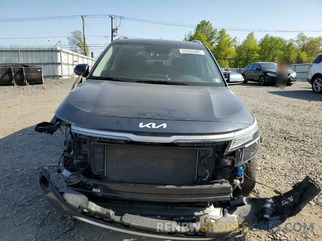 5 Photograph of a damaged car KNDEUCAA1N7304259 KIA SELTOS 2022