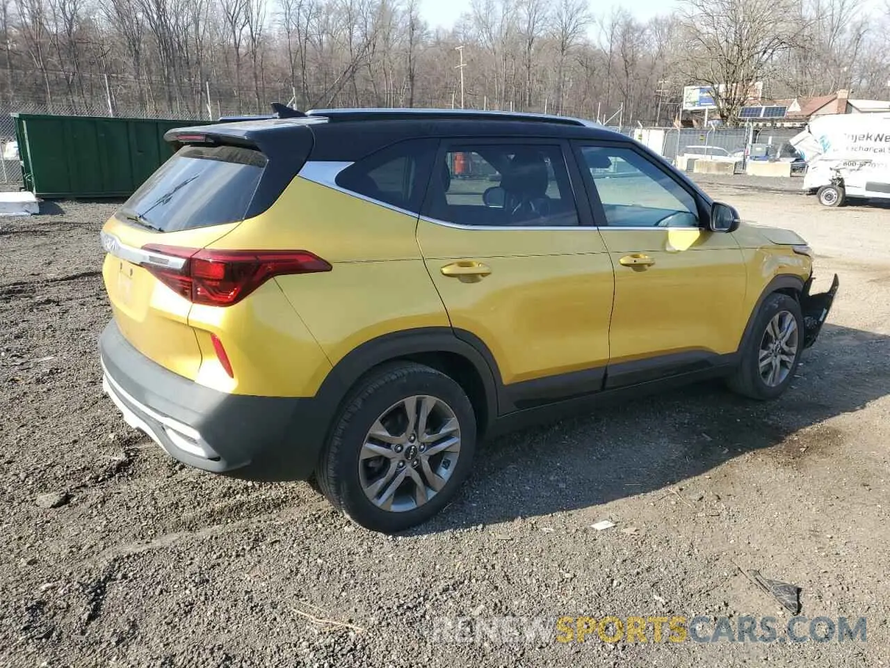 3 Photograph of a damaged car KNDEUCAA2N7235341 KIA SELTOS 2022