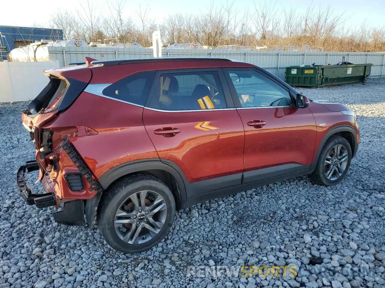 3 Photograph of a damaged car KNDEUCAA4N7318494 KIA SELTOS 2022