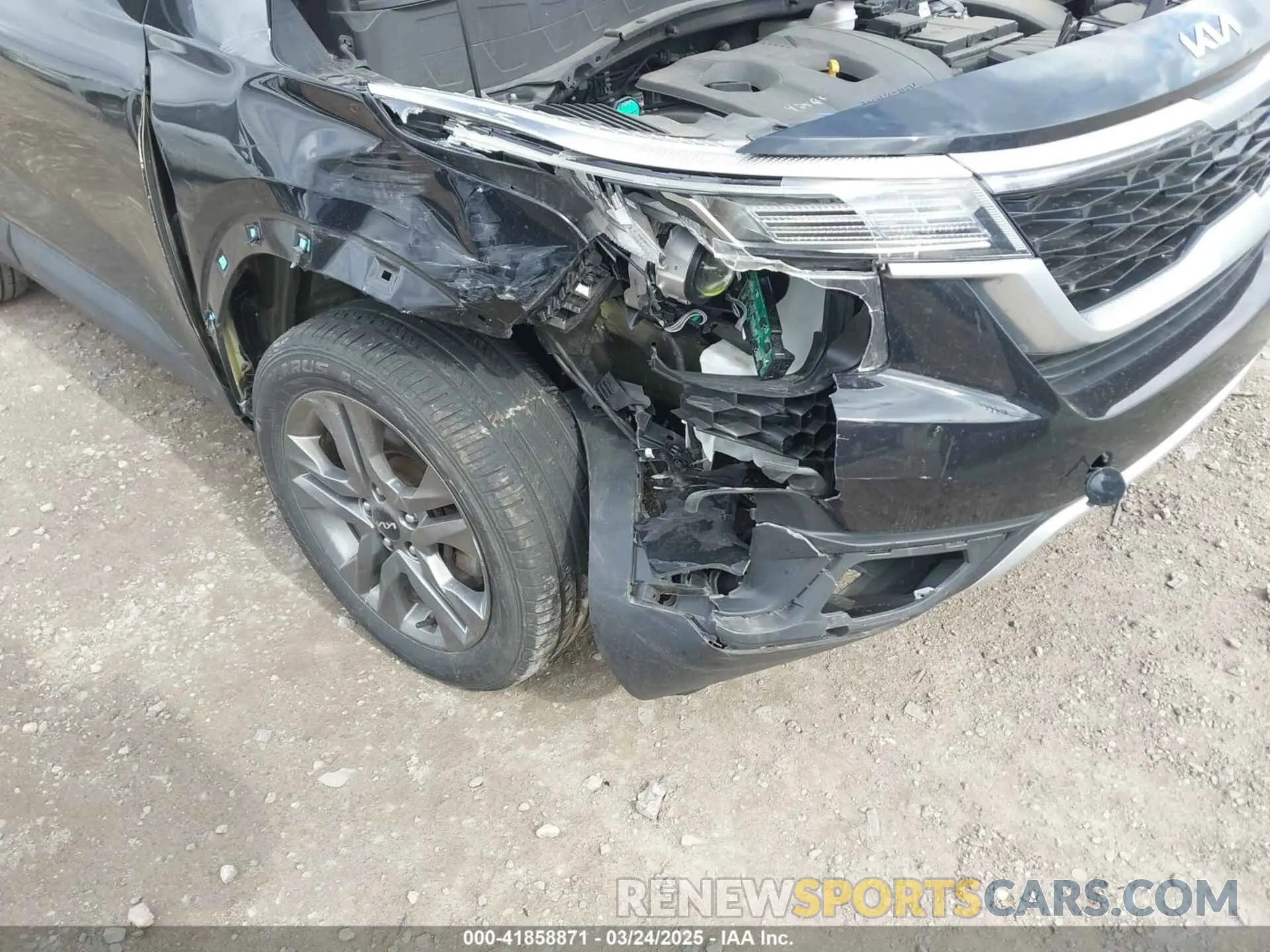 6 Photograph of a damaged car KNDEUCAA6N7270108 KIA SELTOS 2022
