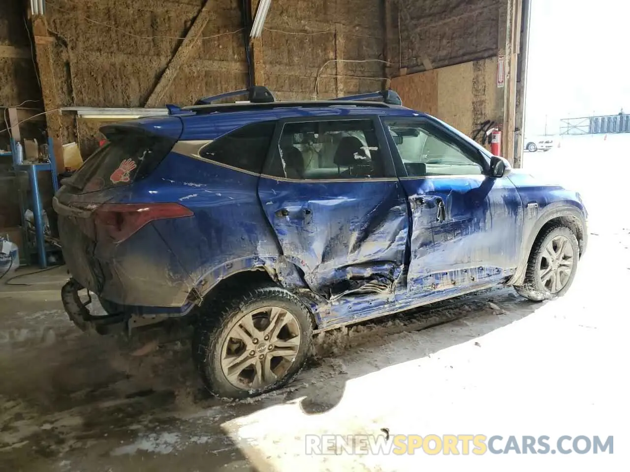 3 Photograph of a damaged car KNDEUCAA8N7307708 KIA SELTOS 2022