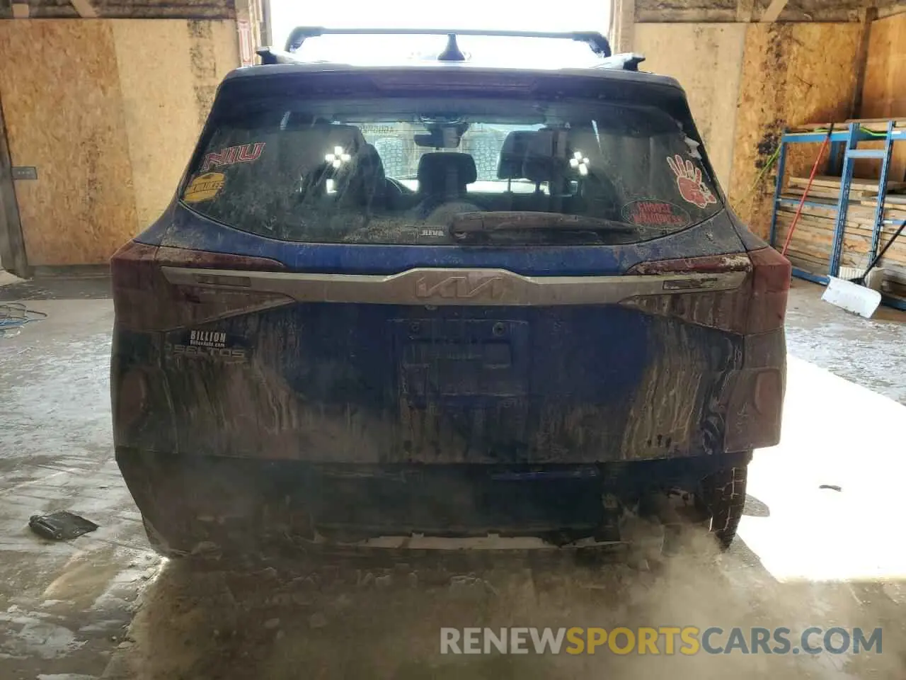 6 Photograph of a damaged car KNDEUCAA8N7307708 KIA SELTOS 2022