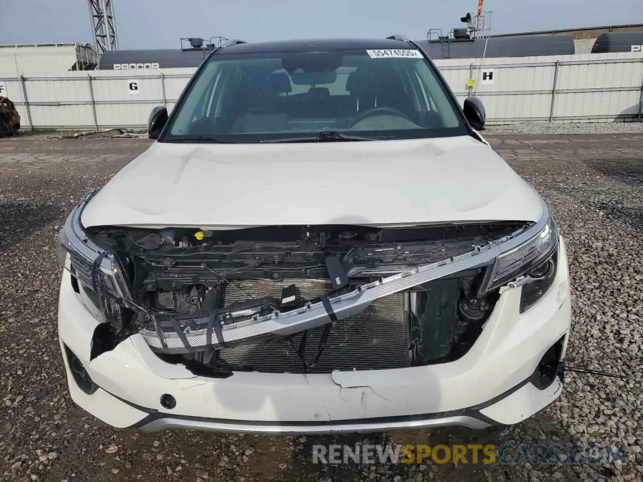 5 Photograph of a damaged car KNDEUCAAXN7296906 KIA SELTOS 2022
