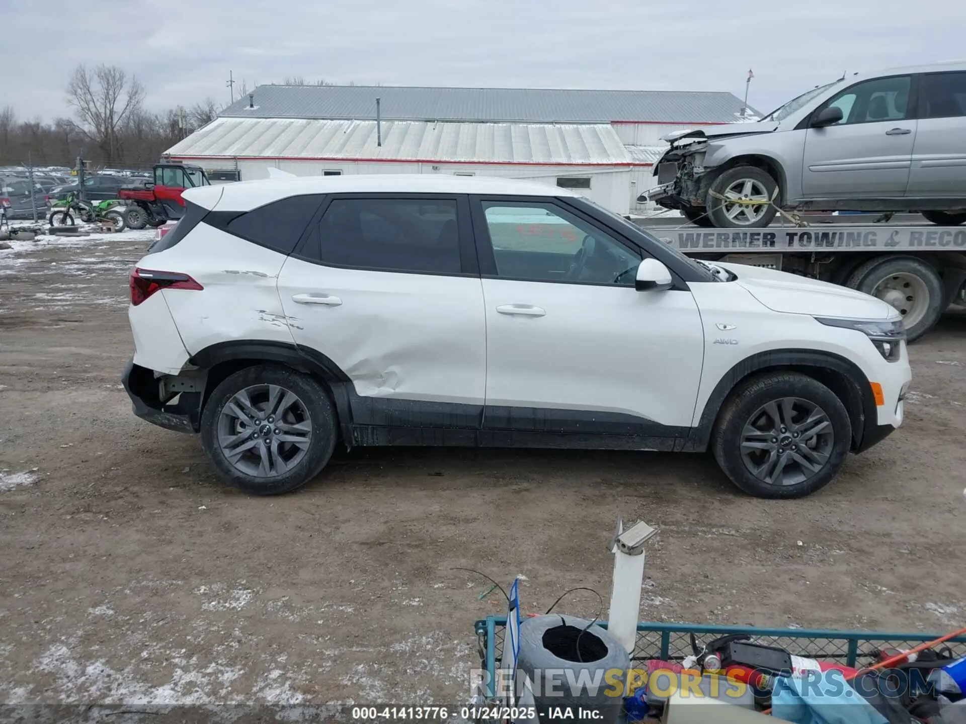 13 Photograph of a damaged car KNDEPCAA0P7449402 KIA SELTOS 2023