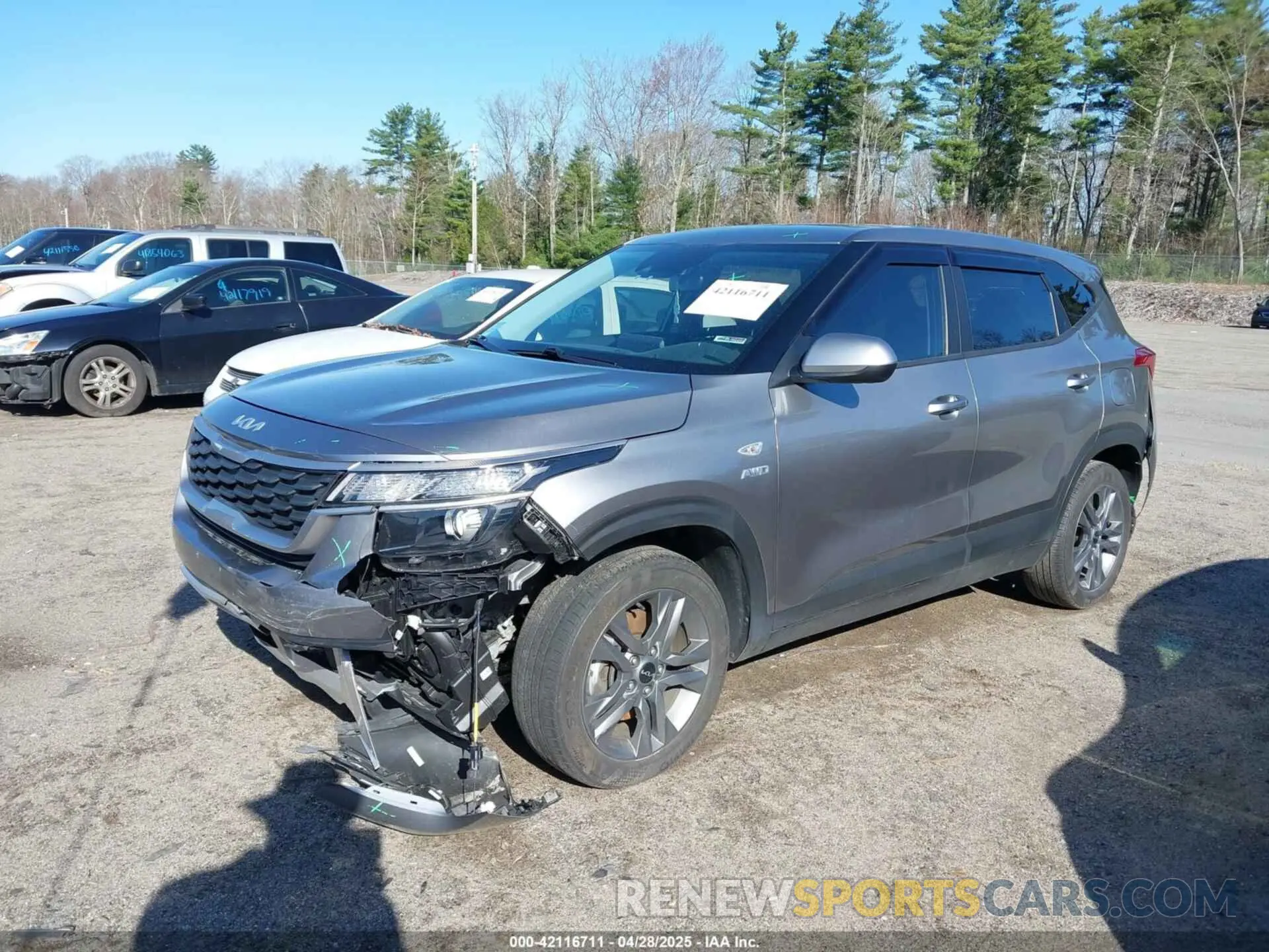 2 Photograph of a damaged car KNDEPCAA2P7432665 KIA SELTOS 2023
