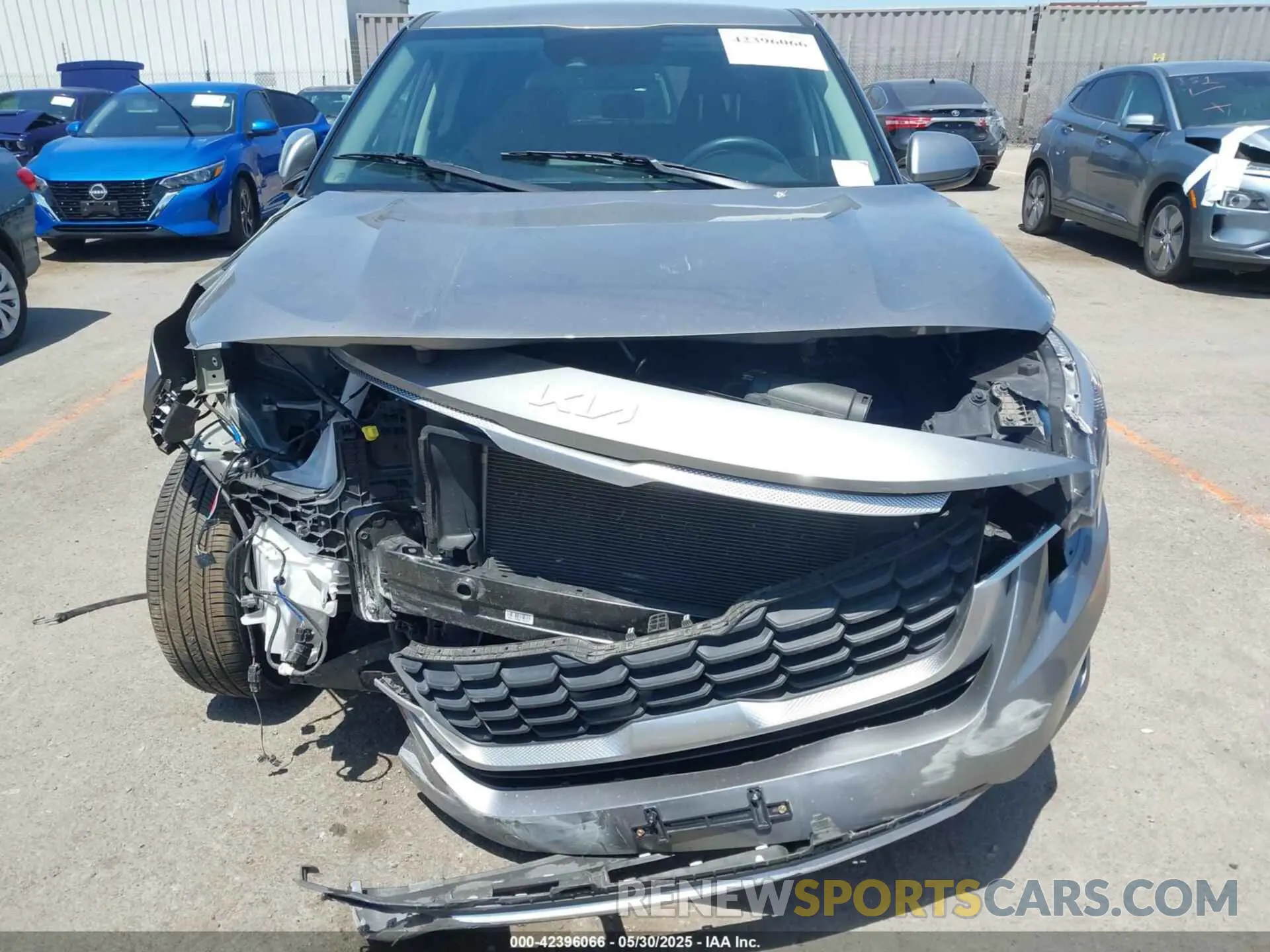 6 Photograph of a damaged car KNDEPCAA3P7370676 KIA SELTOS 2023