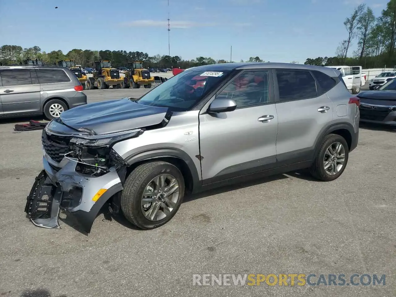 1 Photograph of a damaged car KNDEPCAA4P7427189 KIA SELTOS 2023