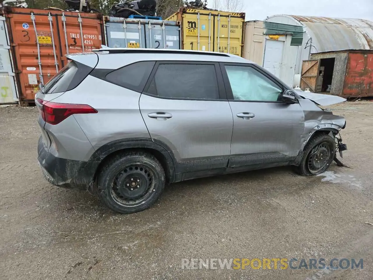 3 Photograph of a damaged car KNDEPCAA6P7376312 KIA SELTOS 2023
