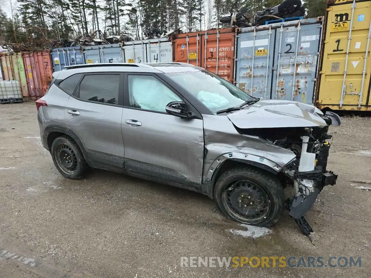 4 Photograph of a damaged car KNDEPCAA6P7376312 KIA SELTOS 2023