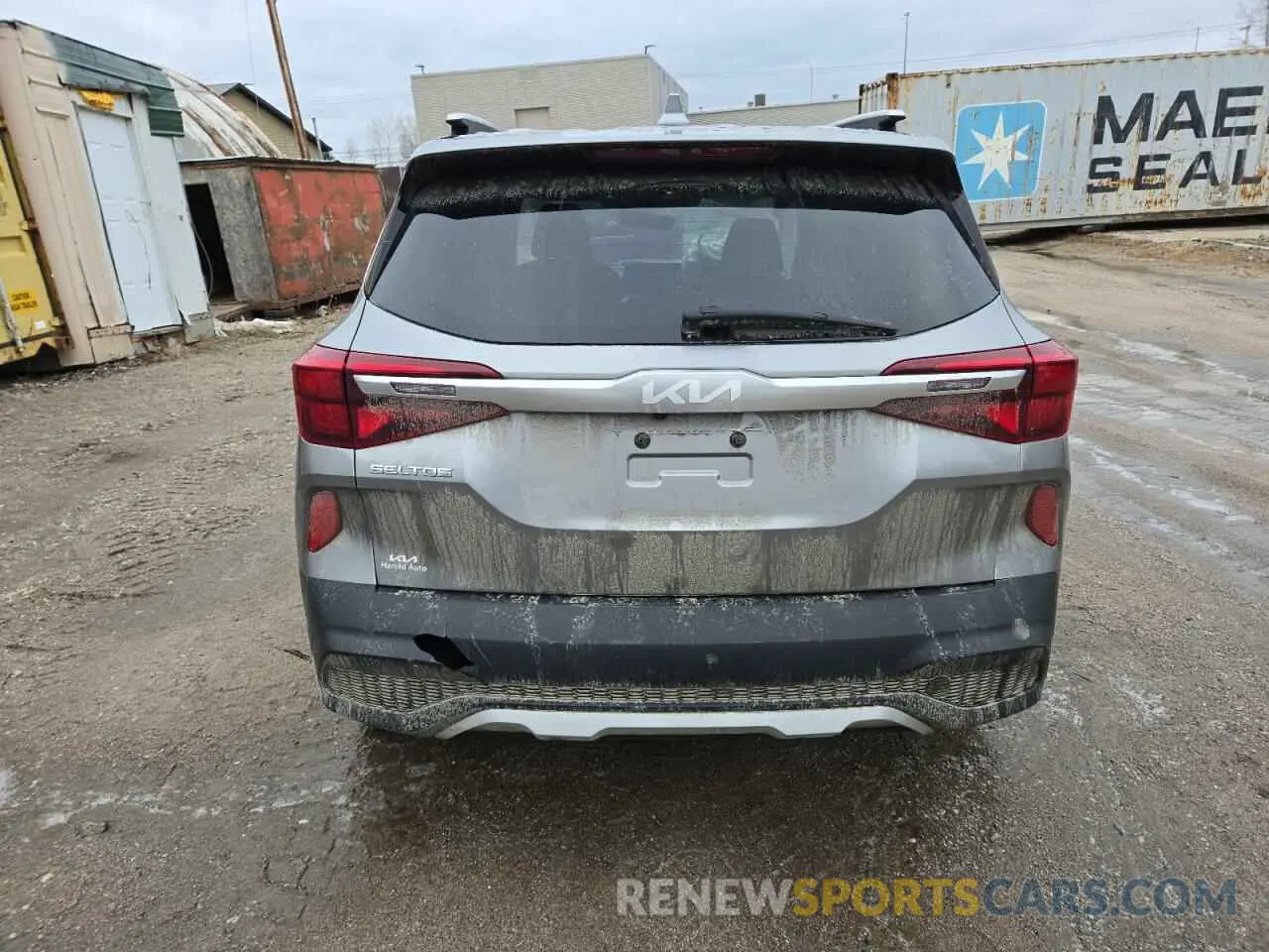 6 Photograph of a damaged car KNDEPCAA6P7376312 KIA SELTOS 2023