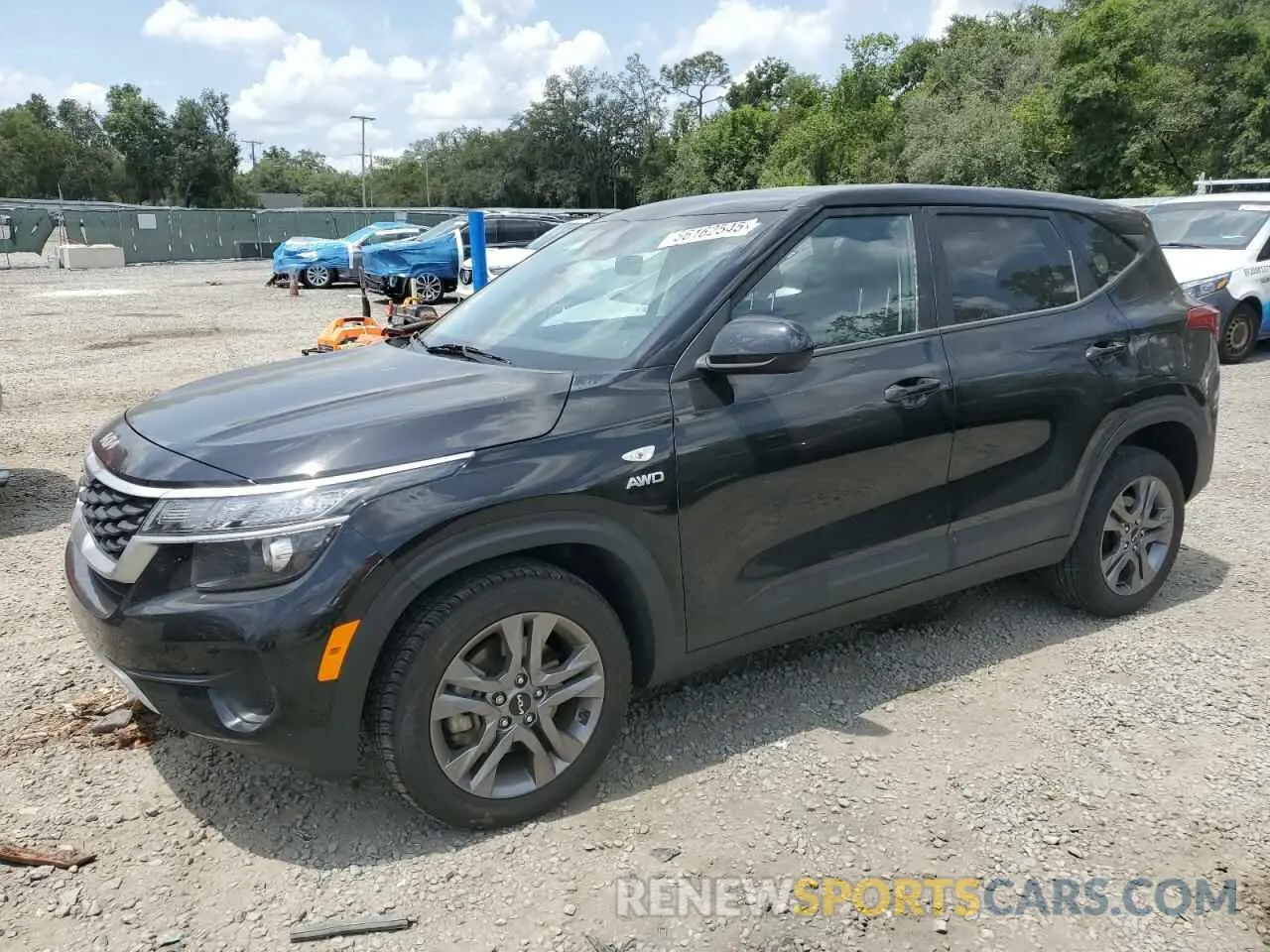 1 Photograph of a damaged car KNDEPCAA6P7414153 KIA SELTOS 2023