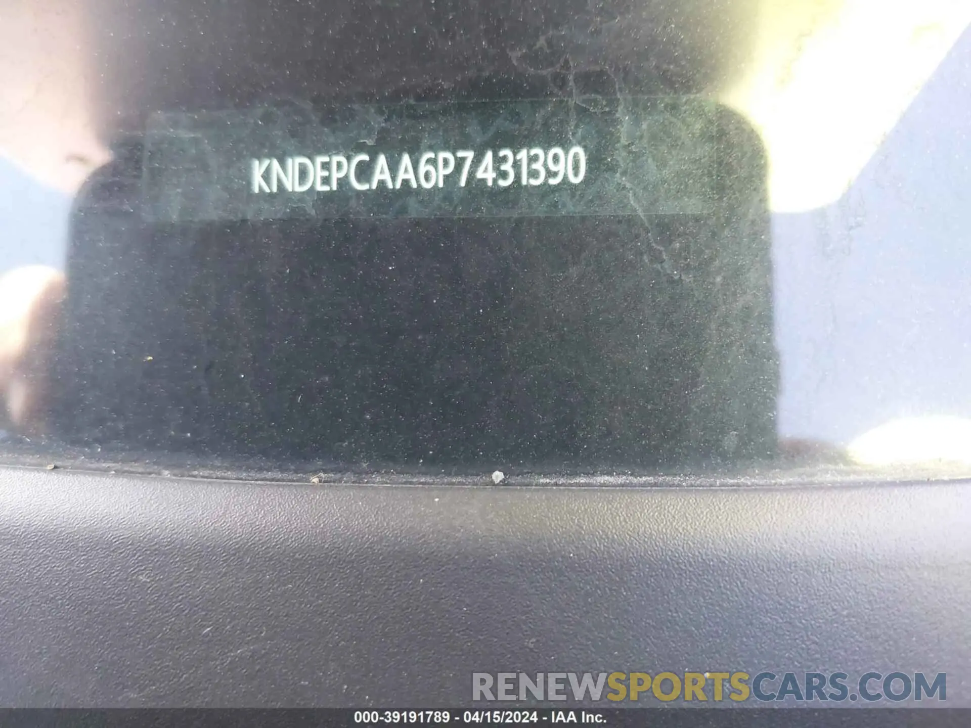 9 Photograph of a damaged car KNDEPCAA6P7431390 KIA SELTOS 2023