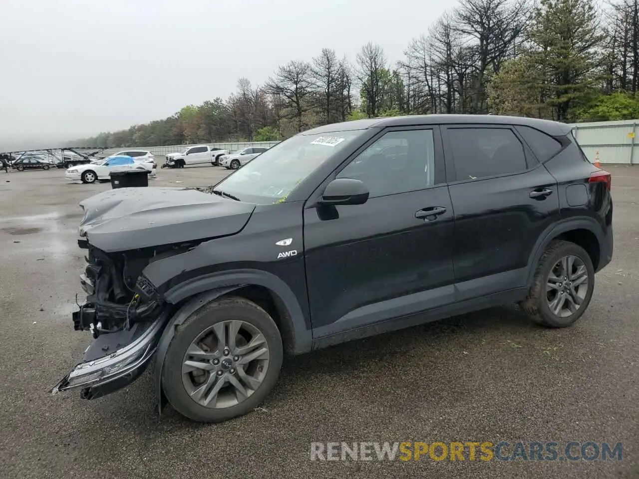 1 Photograph of a damaged car KNDEPCAA9P7457255 KIA SELTOS 2023