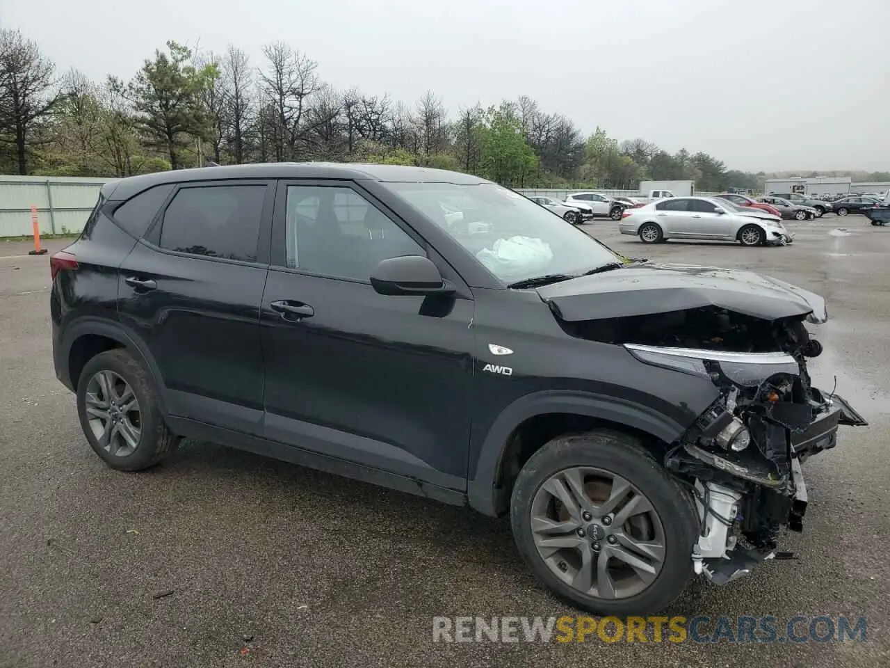 4 Photograph of a damaged car KNDEPCAA9P7457255 KIA SELTOS 2023
