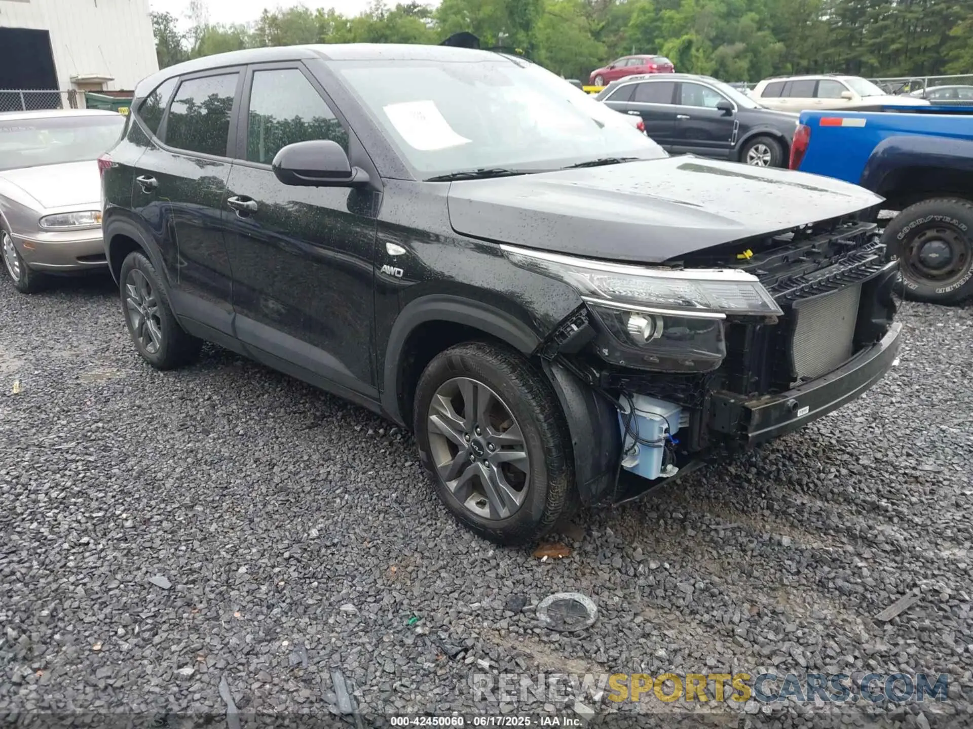1 Photograph of a damaged car KNDEPCAAXP7414852 KIA SELTOS 2023