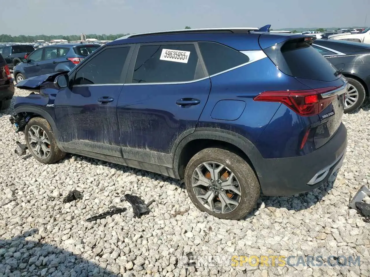 2 Photograph of a damaged car KNDERCAA0P7437602 KIA SELTOS 2023