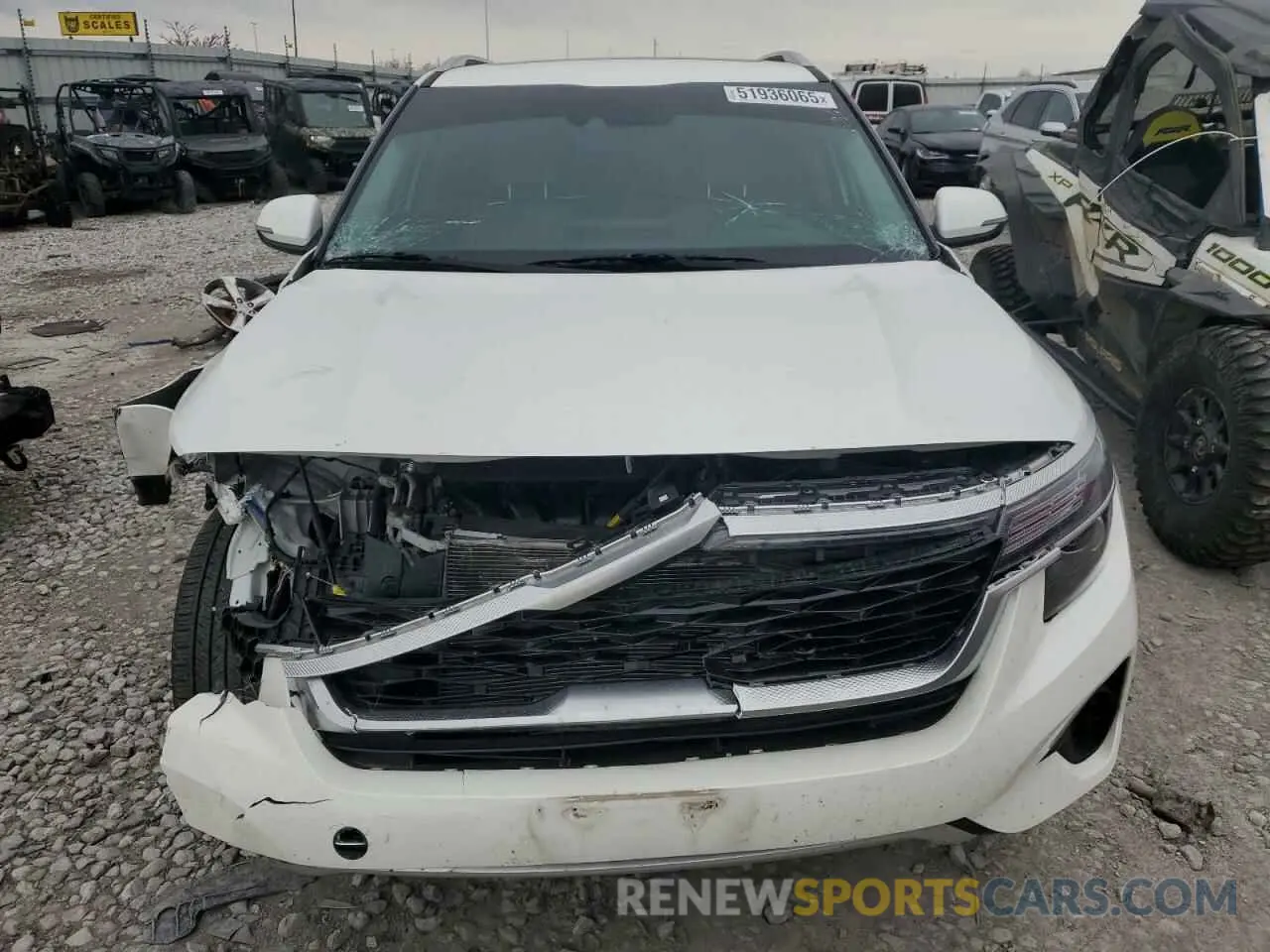 5 Photograph of a damaged car KNDERCAA0P7464587 KIA SELTOS 2023