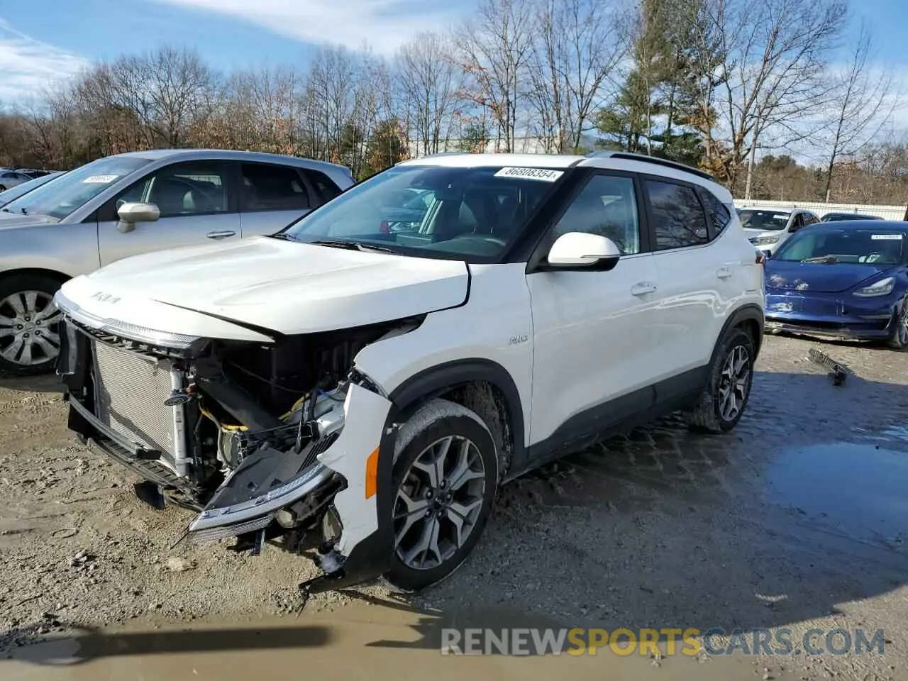1 Photograph of a damaged car KNDERCAA2P7373417 KIA SELTOS 2023