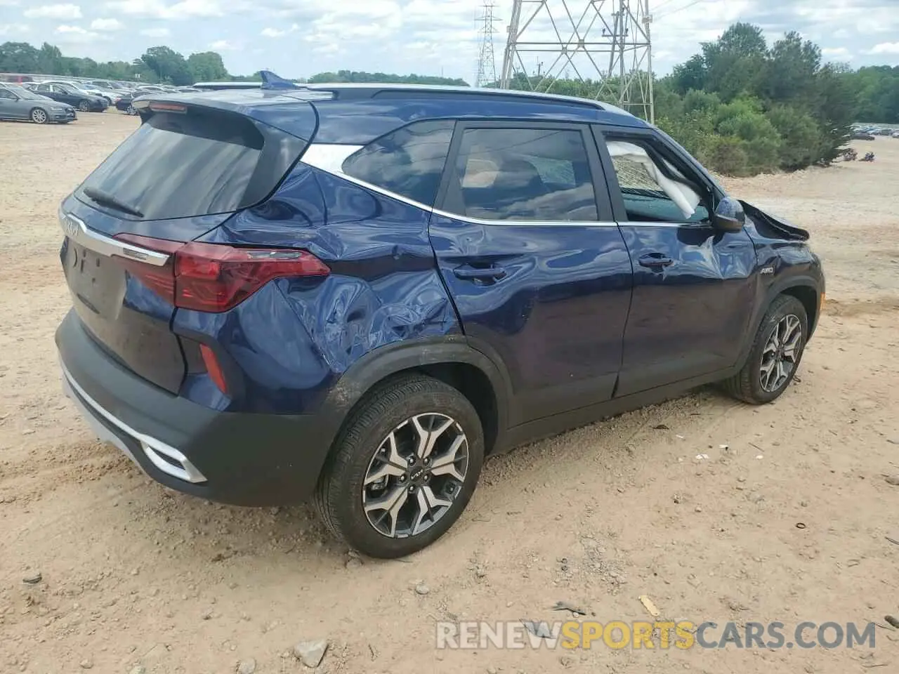 3 Photograph of a damaged car KNDERCAA2P7384708 KIA SELTOS 2023