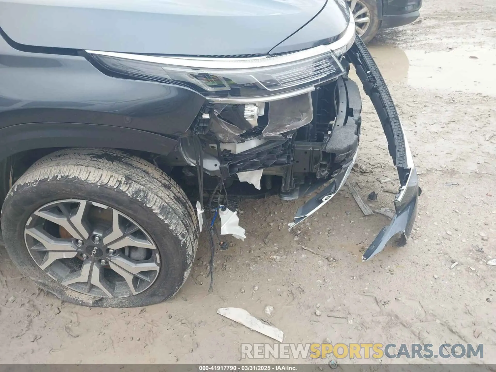 21 Photograph of a damaged car KNDERCAA3P7375497 KIA SELTOS 2023