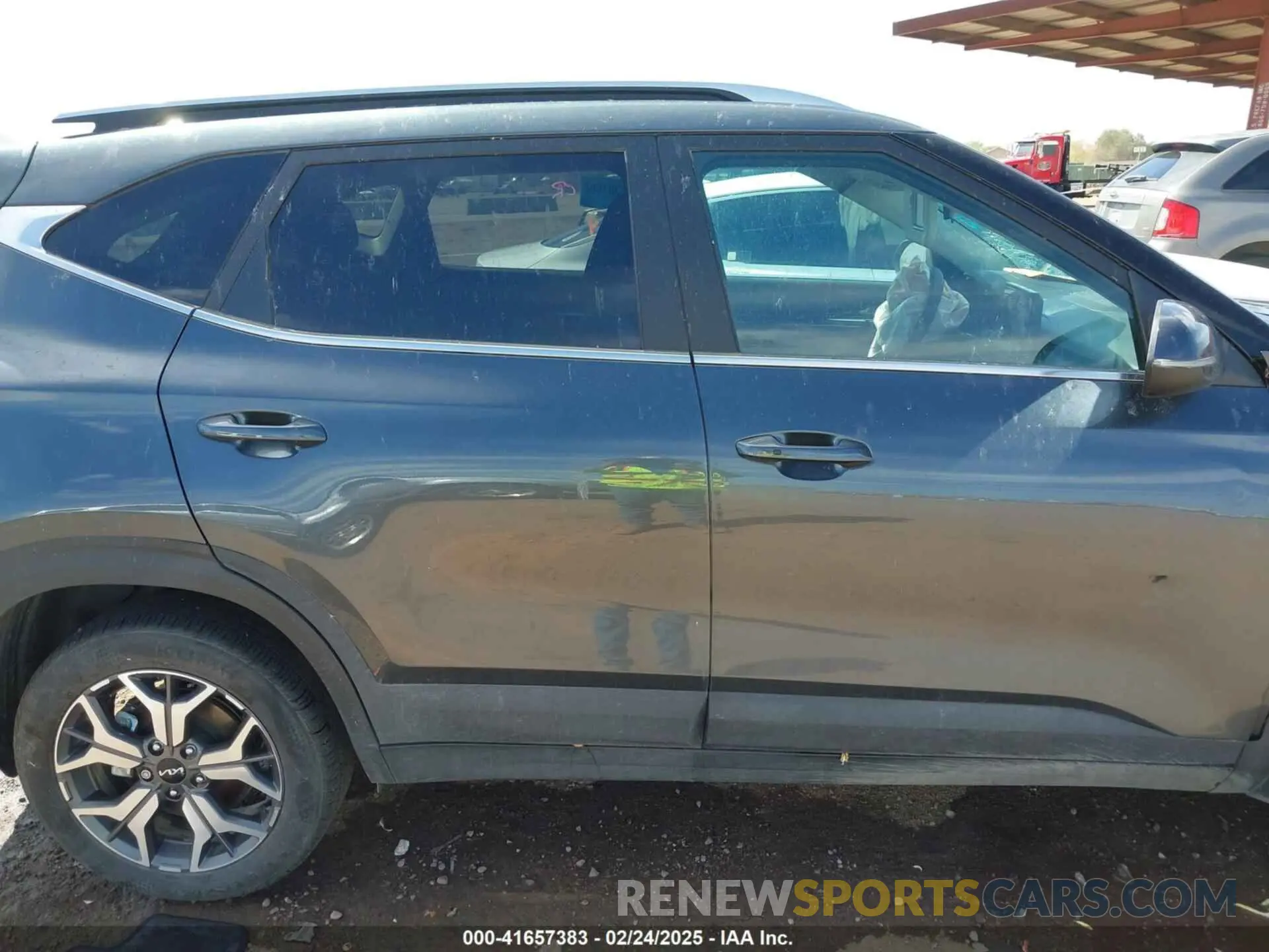 13 Photograph of a damaged car KNDERCAA4P7458811 KIA SELTOS 2023