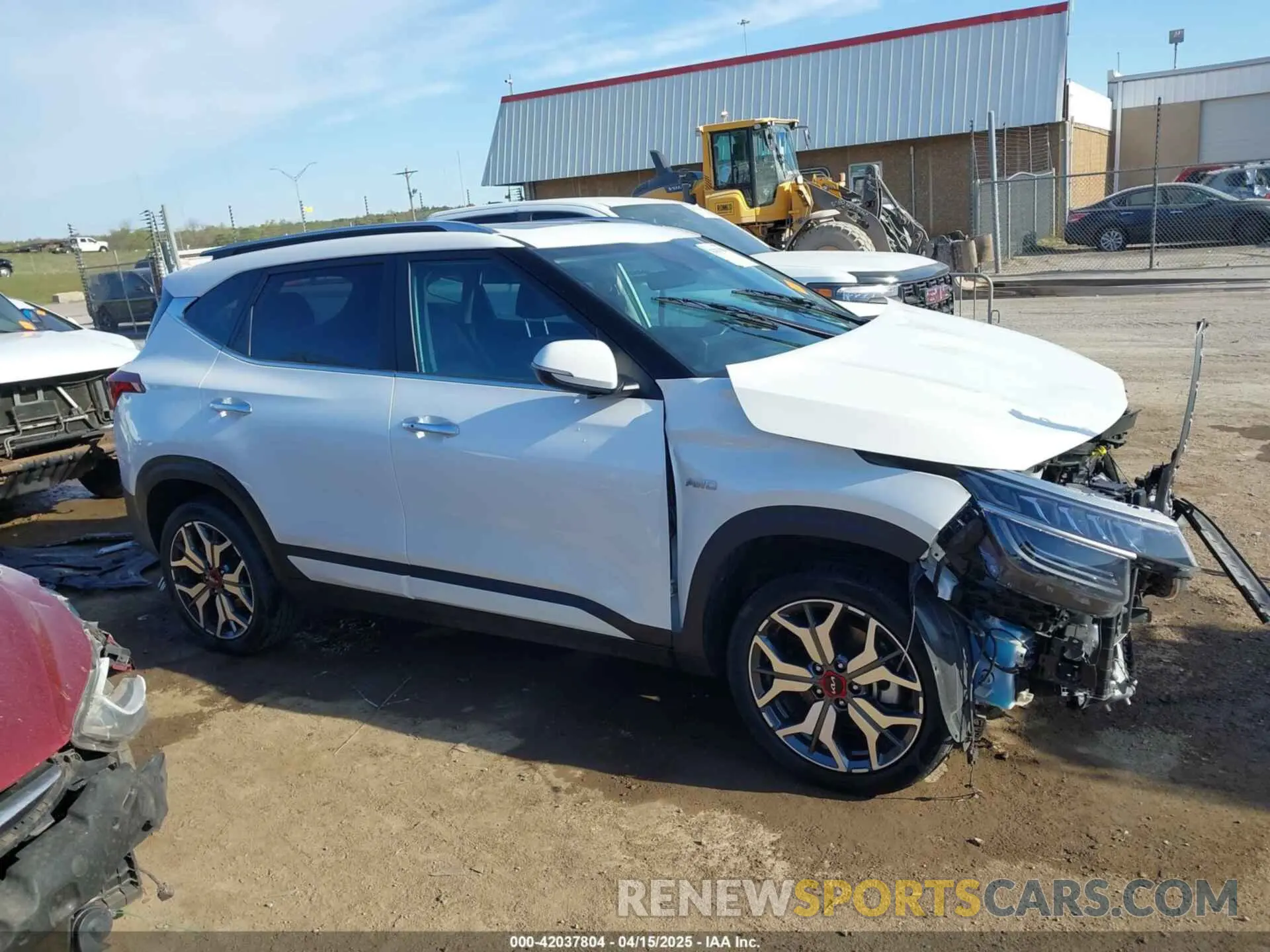 13 Photograph of a damaged car KNDETCA24P7380198 KIA SELTOS 2023