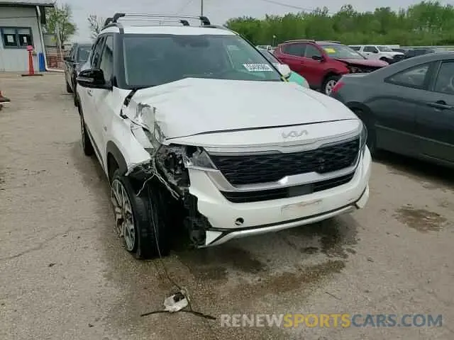 14 Photograph of a damaged car KNDETCA25P7386169 KIA SELTOS 2023