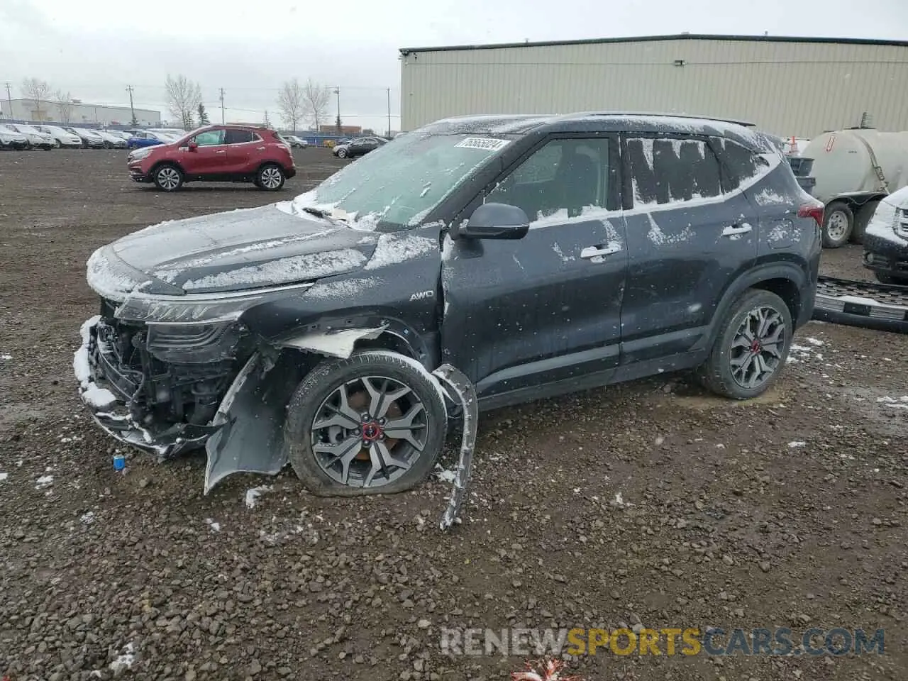 1 Photograph of a damaged car KNDETCA2XP7400101 KIA SELTOS 2023