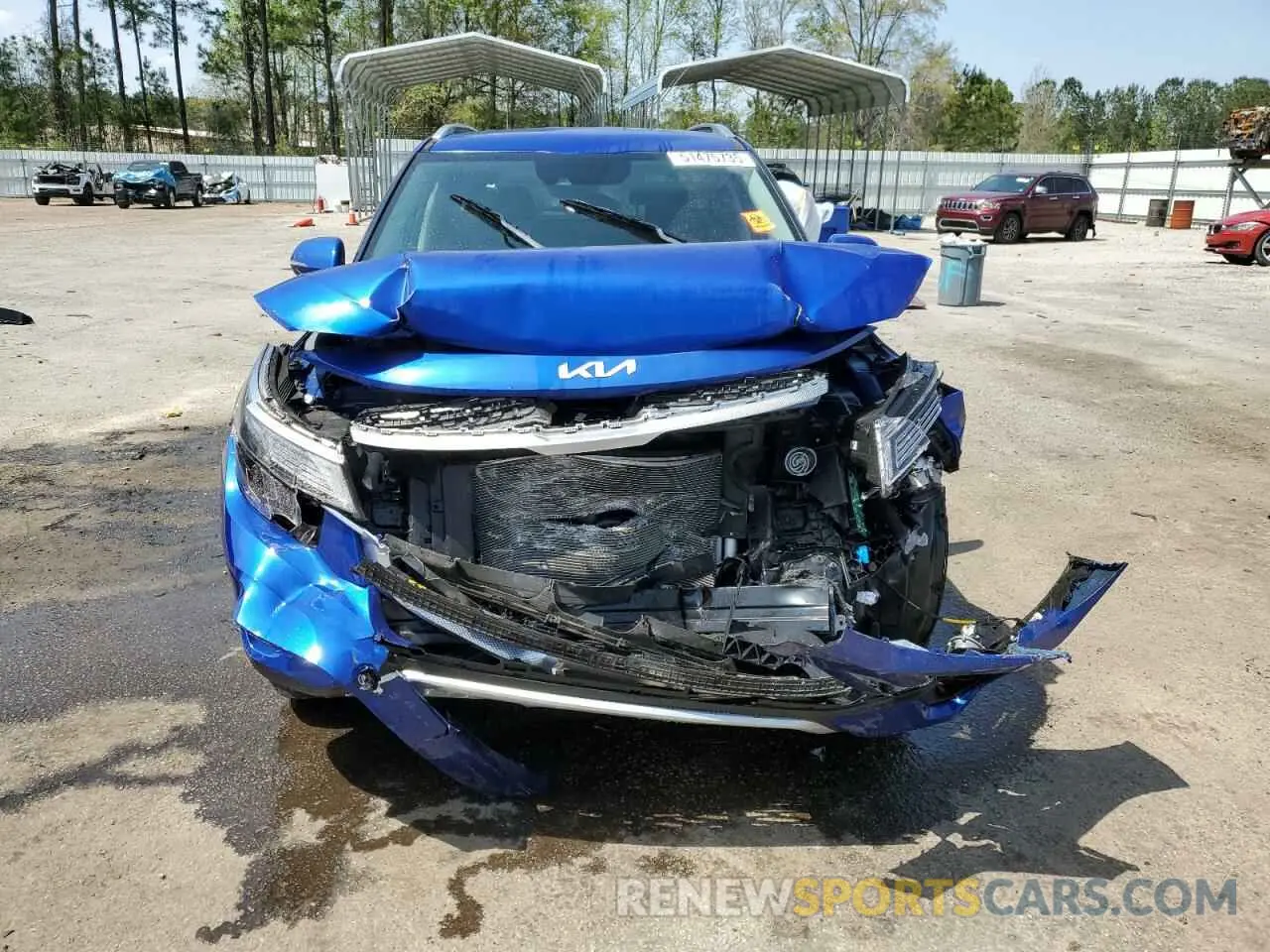 5 Photograph of a damaged car KNDEU2AA2P7349594 KIA SELTOS 2023