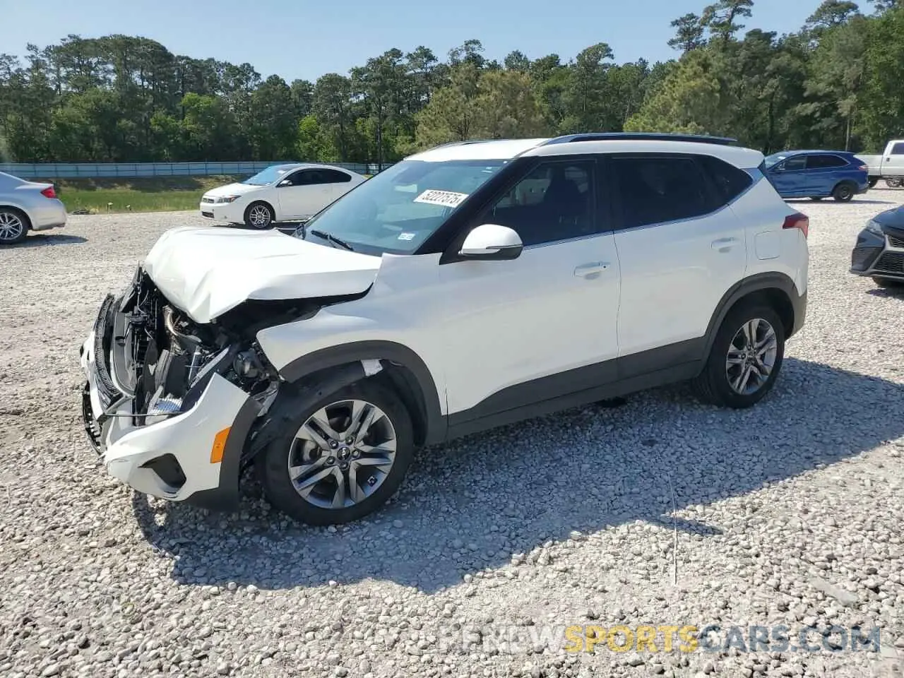 1 Photograph of a damaged car KNDEU2AA2P7425136 KIA SELTOS 2023