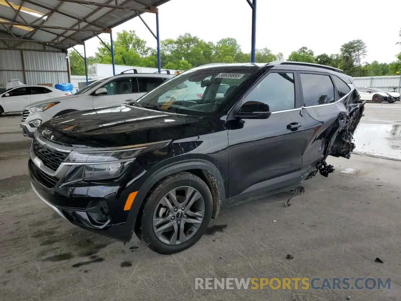 1 Photograph of a damaged car KNDEU2AA4P7395539 KIA SELTOS 2023